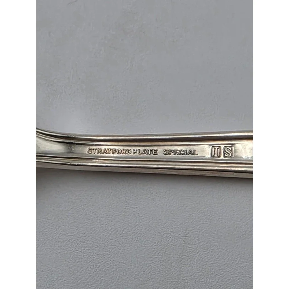 Vintage StratfordPlate Special Master Butter Knife Marked IS